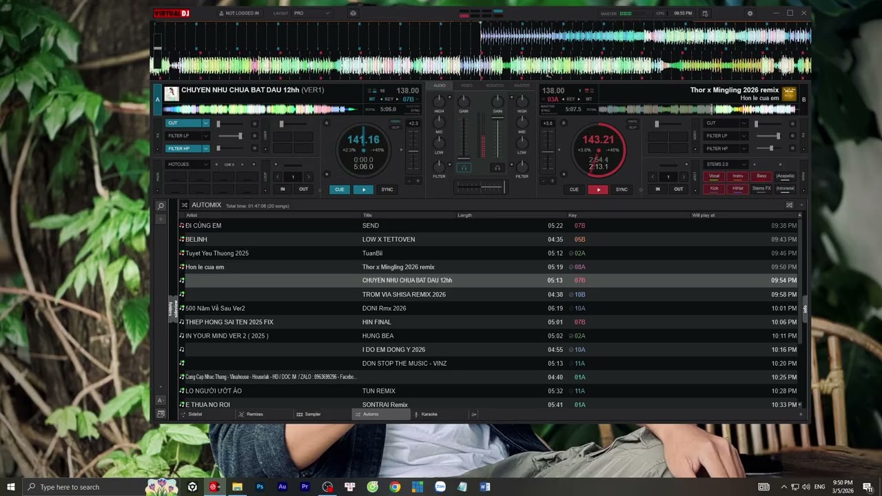 NONSTOP 2026 | VIETMIX MỚI NHẤT - TRỘM VÍA - 50 NĂM VỀ SAU | ĐẠT PM