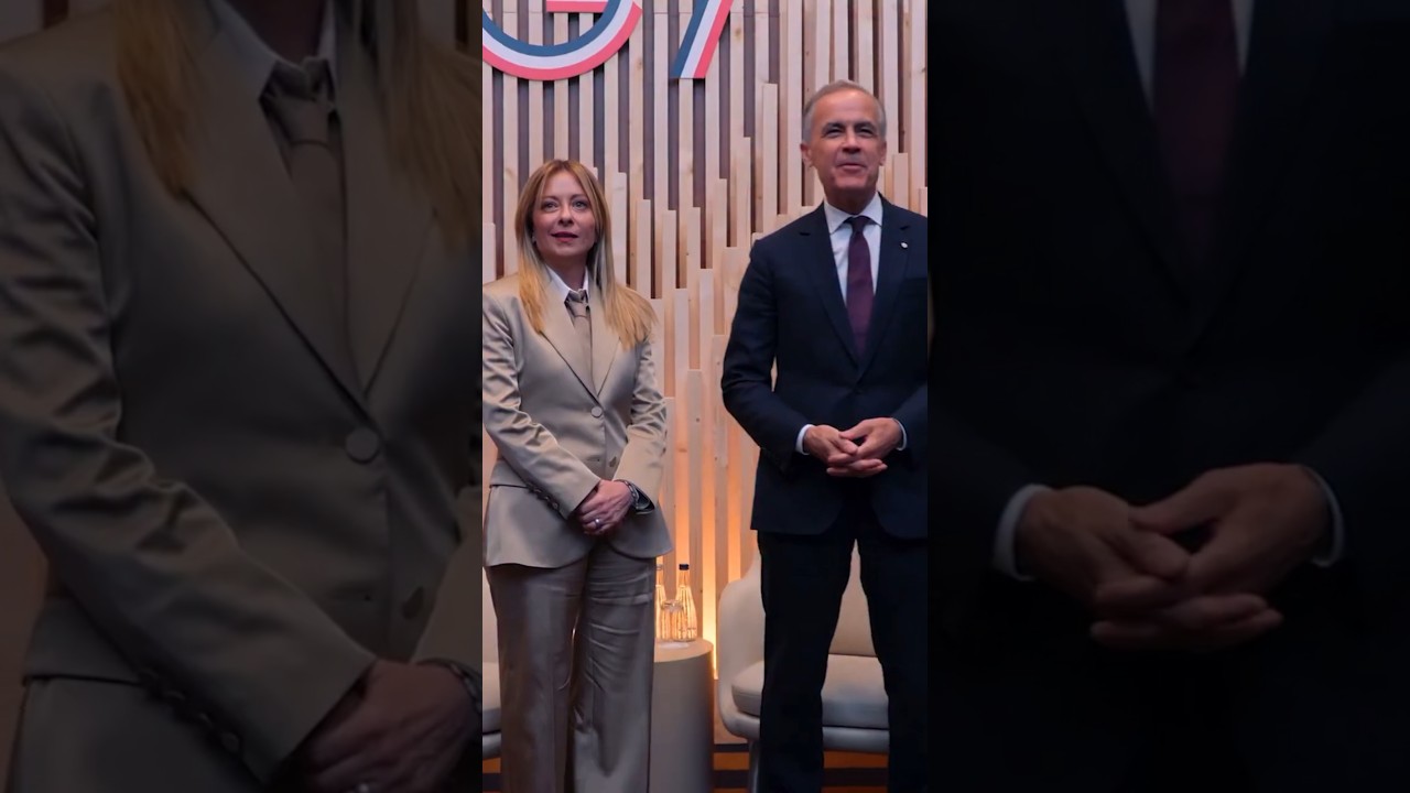 Giorgia Meloni and Mark Carney Strengthen Italy&ndash;Canada Ties at G7 Summit in &Eacute;vian!