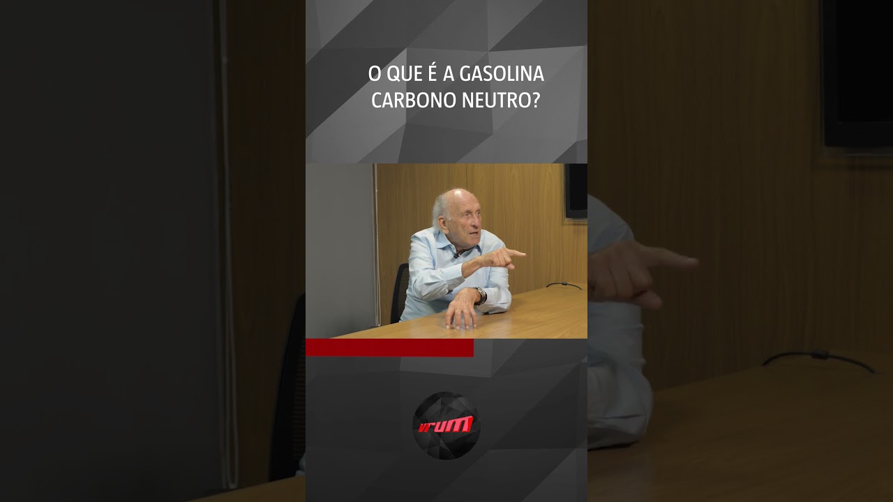O que &eacute; a gasolina de carbono neutro? #gasolina #carbononeutro #vrum #borisfeldman #carros