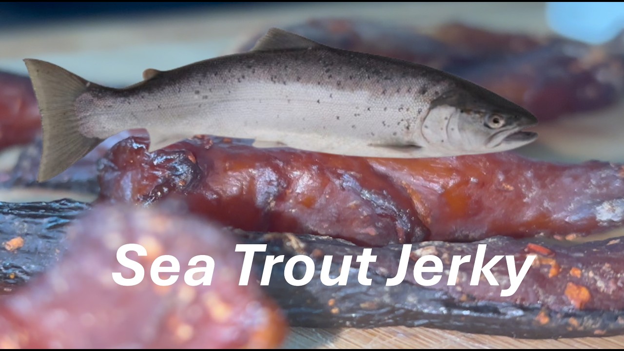 Catching Sea Trout & Turning It Into Homemade Jerky!