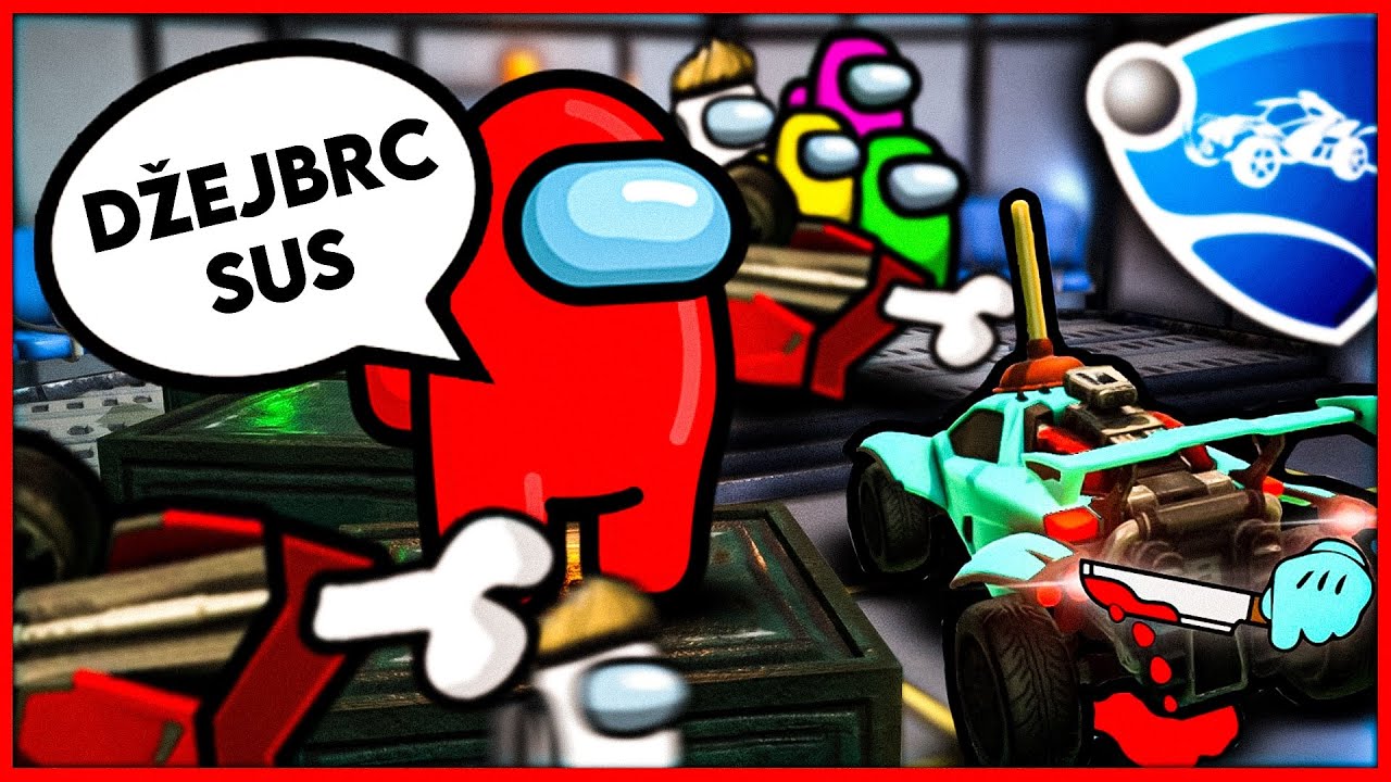 KDO BUDE SUS?! 🤣 ROCKET LEAGUE AMONG US! 😎