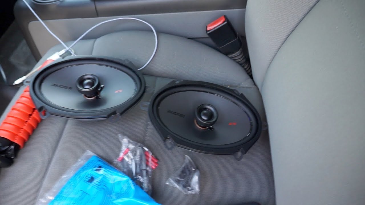 Installing new door speakers in my 2008 F-150 (Kicker ksc680)