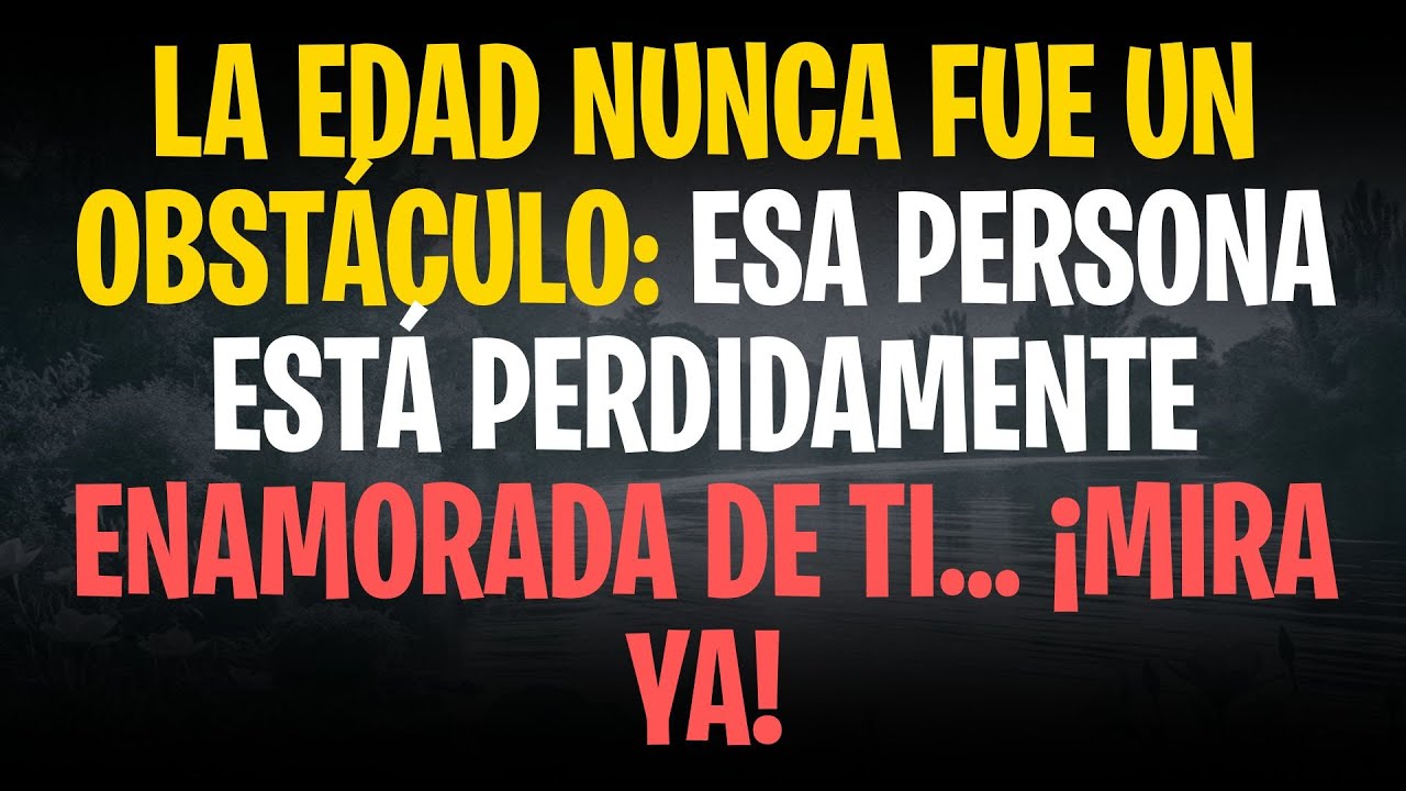 LA EDAD NUNCA FUE UN OBSTÁCULO: ESA PERSONA ESTÁ PERDIDAMENTE ENAMORADA DE TI… ¡MIRA YA!