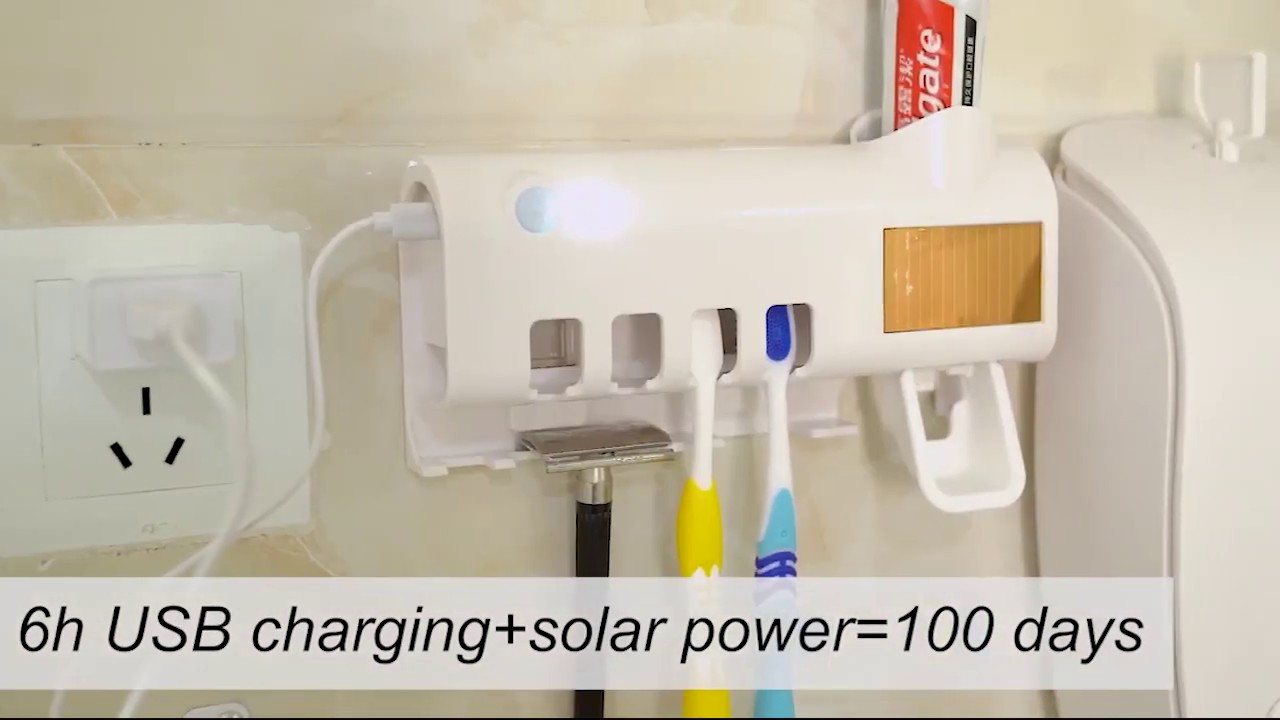 Intelligent UV Toothbrush Sterilizer Automatically