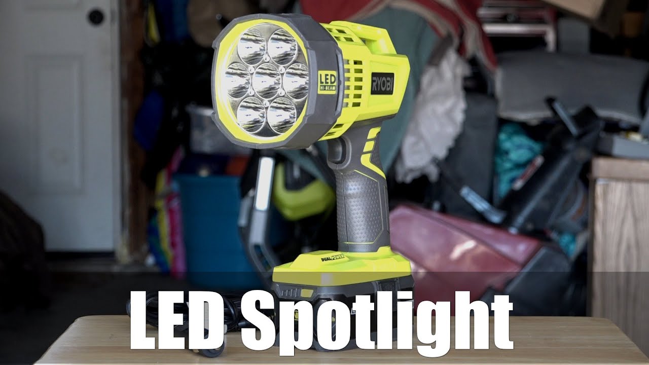 Ryobi LED Spotlight Review