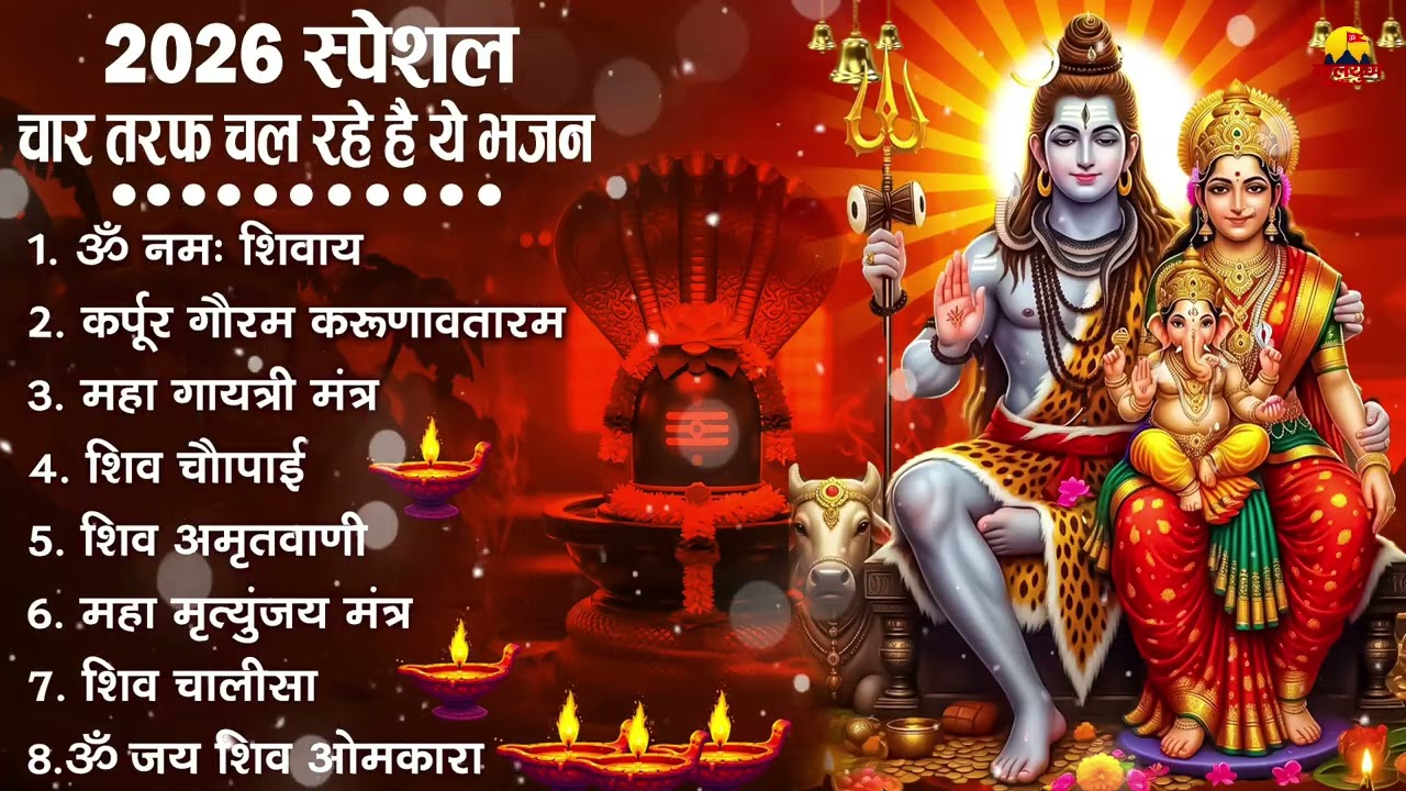 नॉनस्टॉप शिव भजन | Nonstop Shiv Bhajan | Bhole Baba Ke Bhajan | नॉनस्टॉप भोलेनाथ भजन | Shiv Bhajan