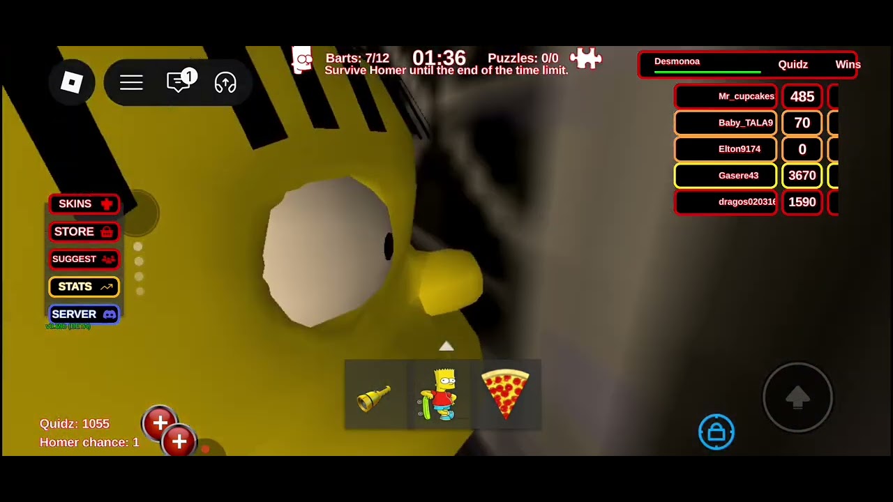 You vs homer spaceship