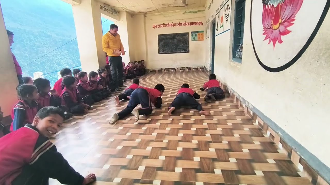 Activity time  🎉 interval time 💥 Government school of Uttrakhand #govschool #students 🥰