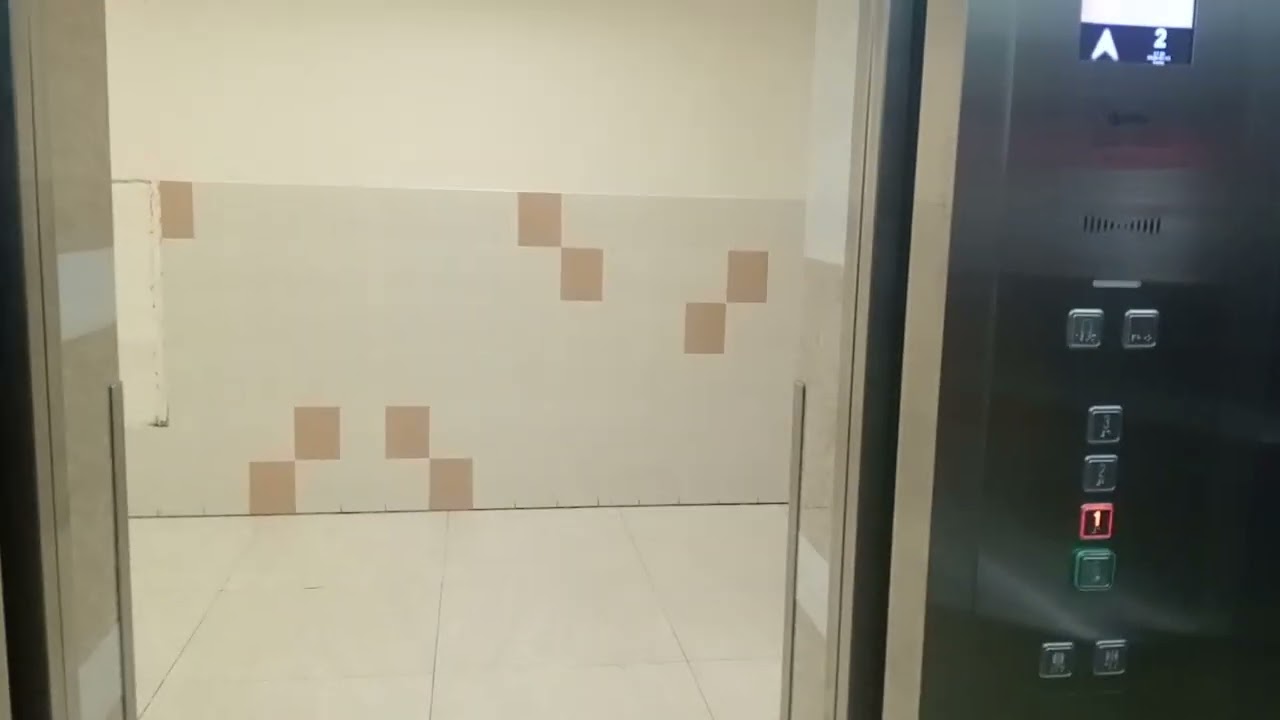 Otis and pillar Traction elevator at Nagoya hill mall Batam center 