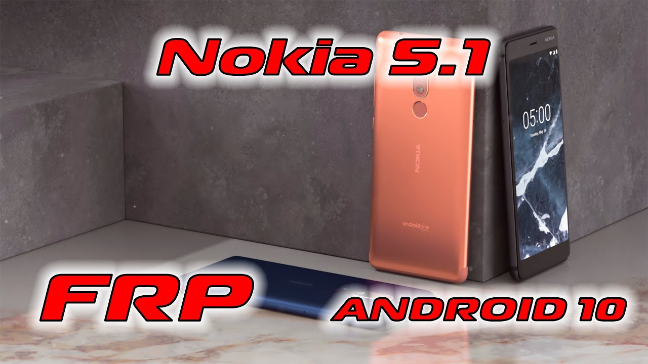 FRP Nokia 5.1 (TA-1075) Сброс гугл аккаунта Android 10