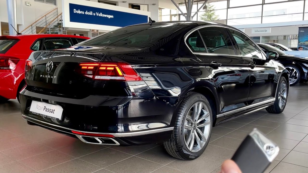 Новый VOLKSWAGEN Passat 2021 - FIRST LOOK экстерьер и интерьер (R-Line)