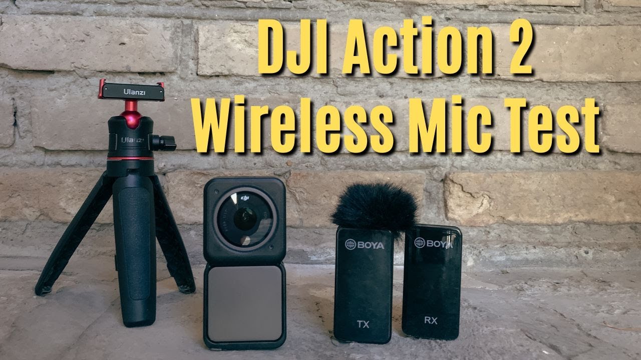 DJI Action 2 Aksiyon Kamera İncelemesi (Boya Mikrofon Testi)