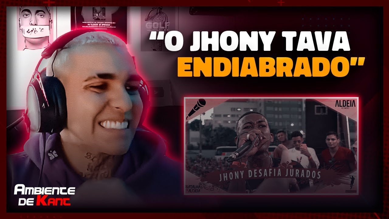 KANT REAGE A SESSÃO NOSTALGIA JHONY X JURADOS | Ambiente de Kant