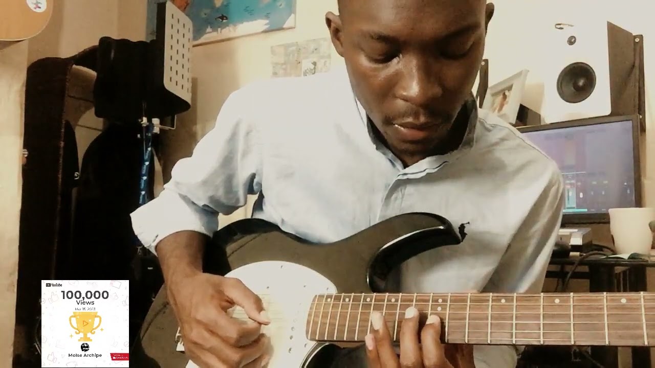 Mbilia Belle - Nakei Nairobi (Tuto Guitare solo + accompagnement)
