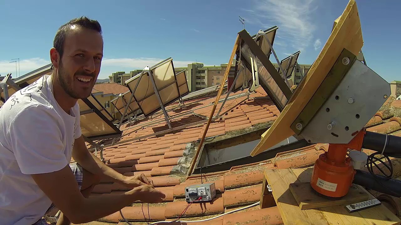 #3 Heliostat mirror shining a window 100 m away - Part 1