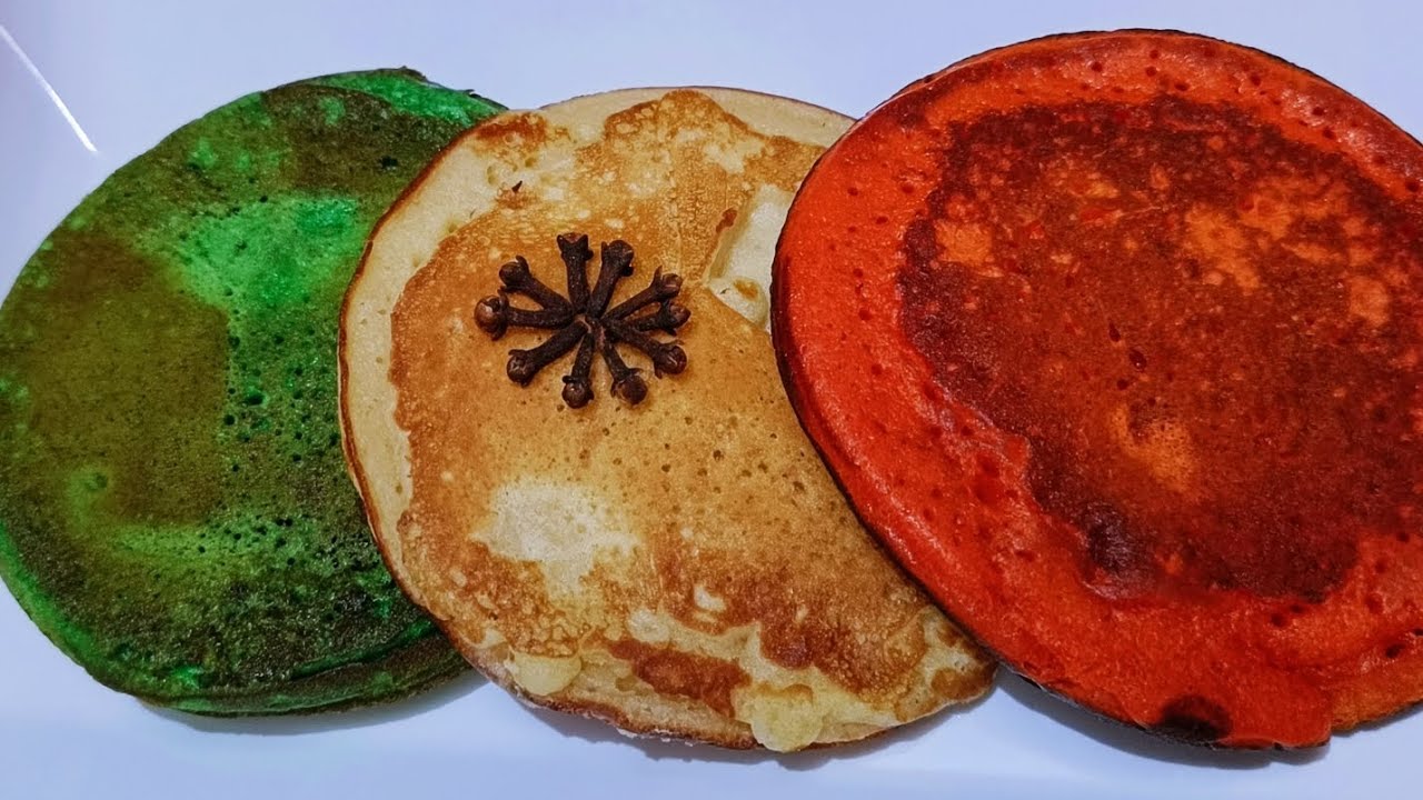 Republic Day Special Recipes | Tricolour Pancake Recipe | Cake Recipe || Tri Colour Recipe #tricolor