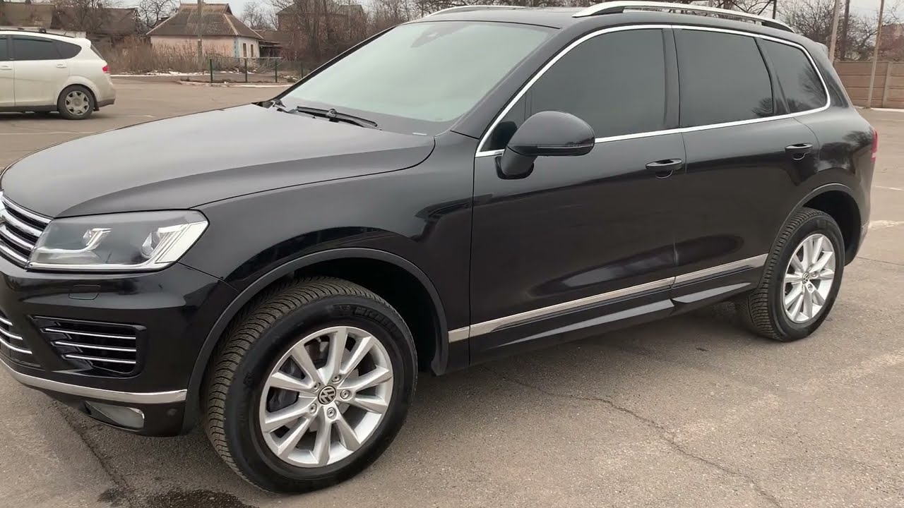 VW Touareg 2017 R line. Terrain Tech.