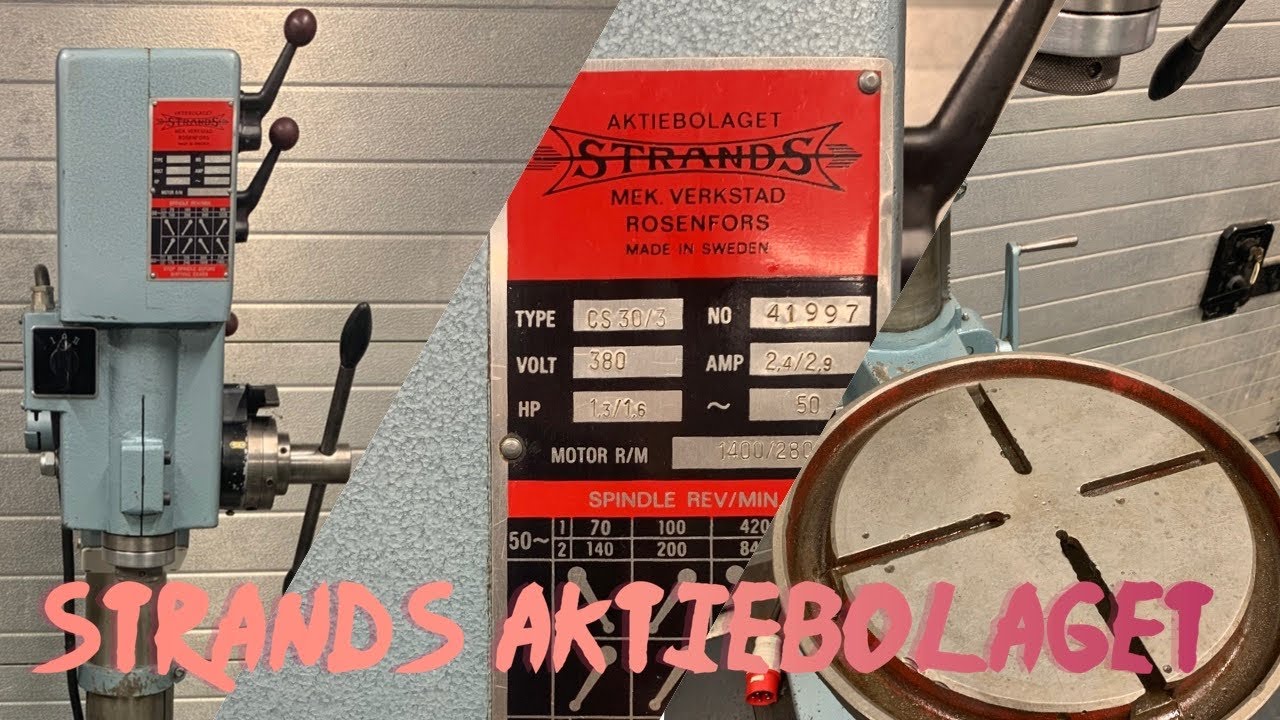 Strands CS 30/S Geared Head Aktiebolaget Drill Press