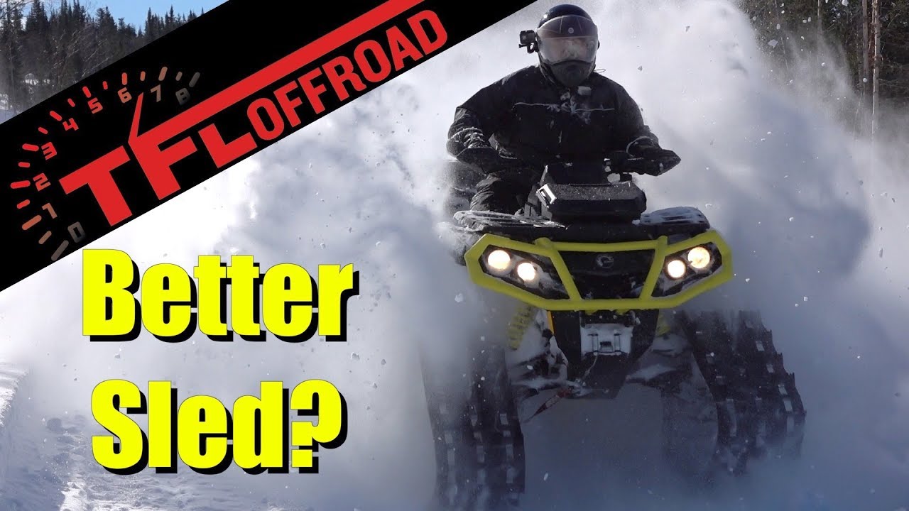 2019 Can-Am Outlander Backcountry Review: Is an ATV With Tracks More Fun Than a Sled?