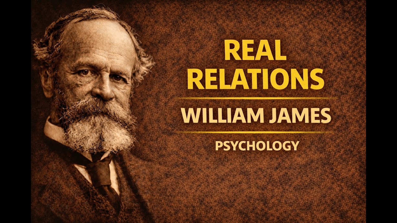 What Does “Relations Are Real” Mean? (William James, Psychology Explained Clearly)