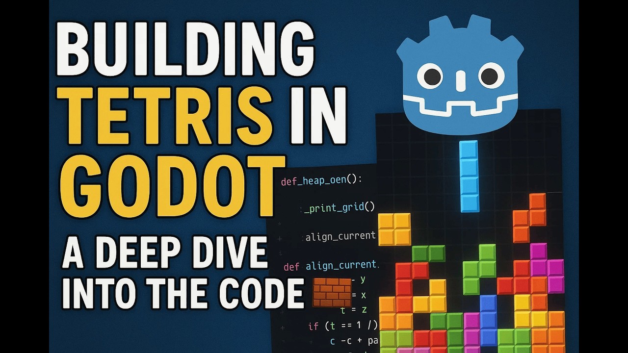 GODOT: Tetris short history and Code approach 🧱