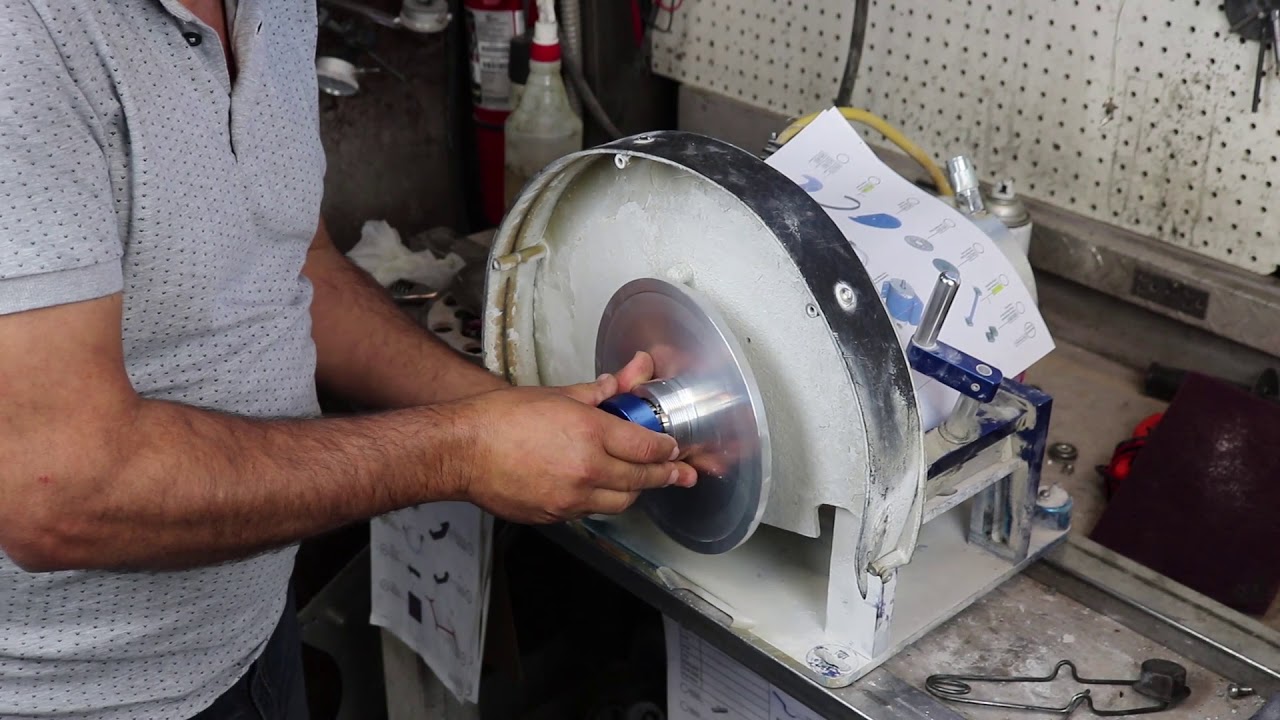 How to Upgrade to Taper Lock Flange   Blue Ripper Sr