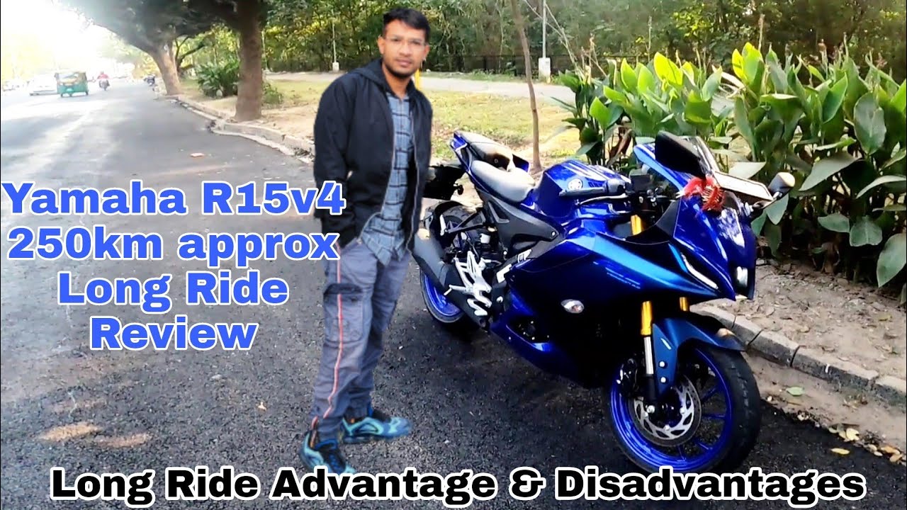 Обзор Yamaha r15 v4 long ride 250km || Dazzia, без сомнений, ушла 😭