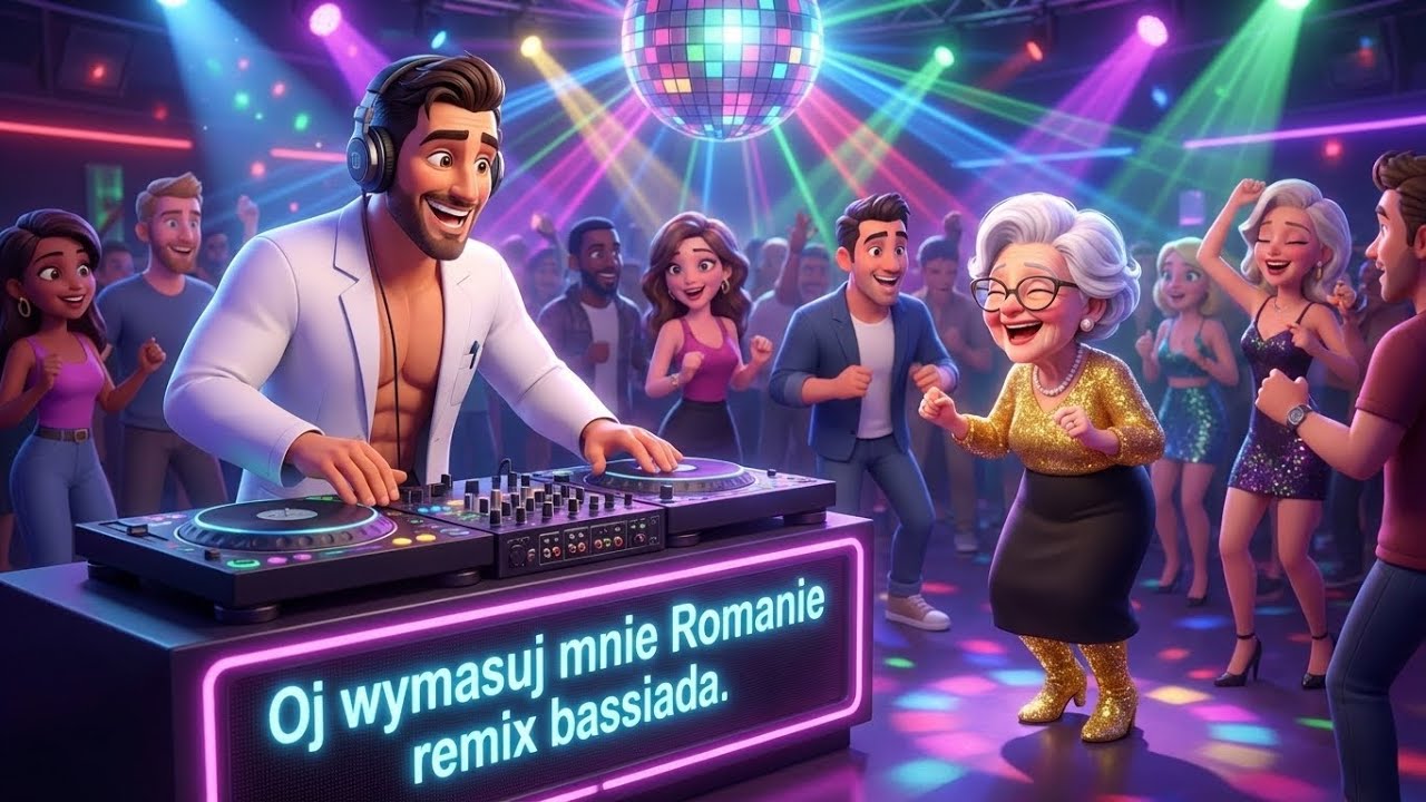 Oj wymasuj mnie Romanie -  Bassiada ( remix dance )🔥 #bassiada