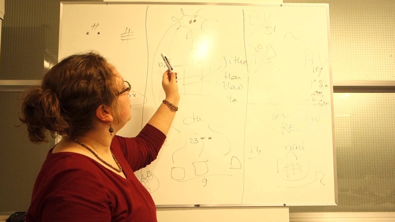 Consecutive Demonstration: Explaining the Notes (in French)