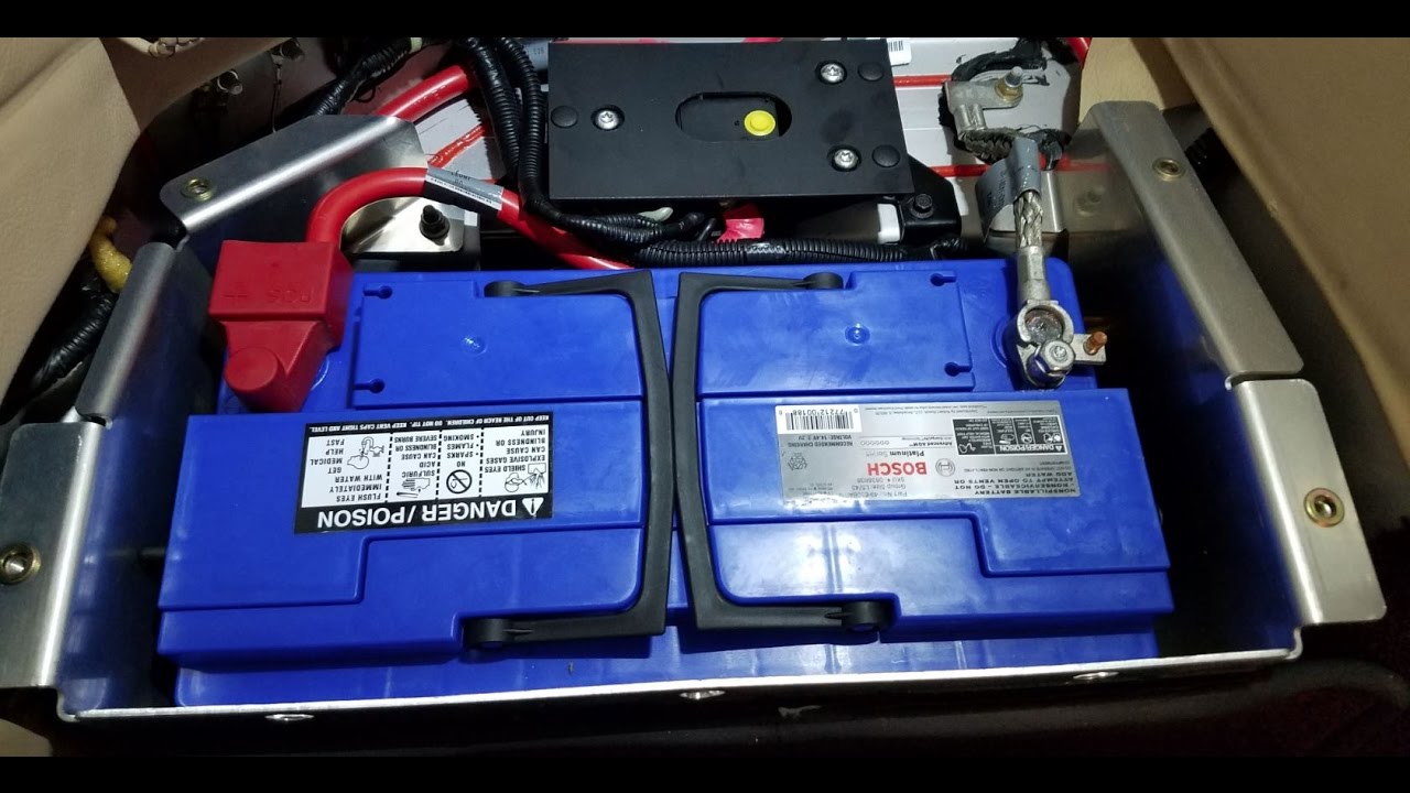 Changing the Battery in an Aston Martin DB9