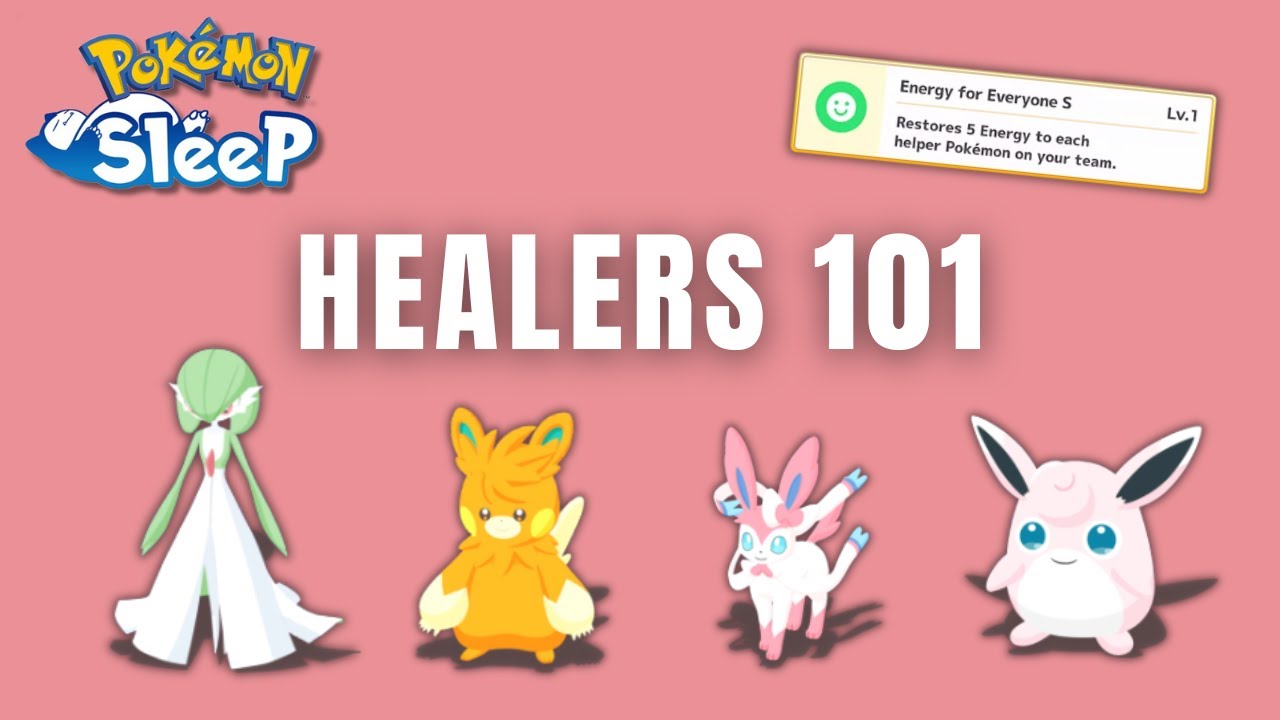 Best Healers & Early Game Recommendations in Pokémon Sleep