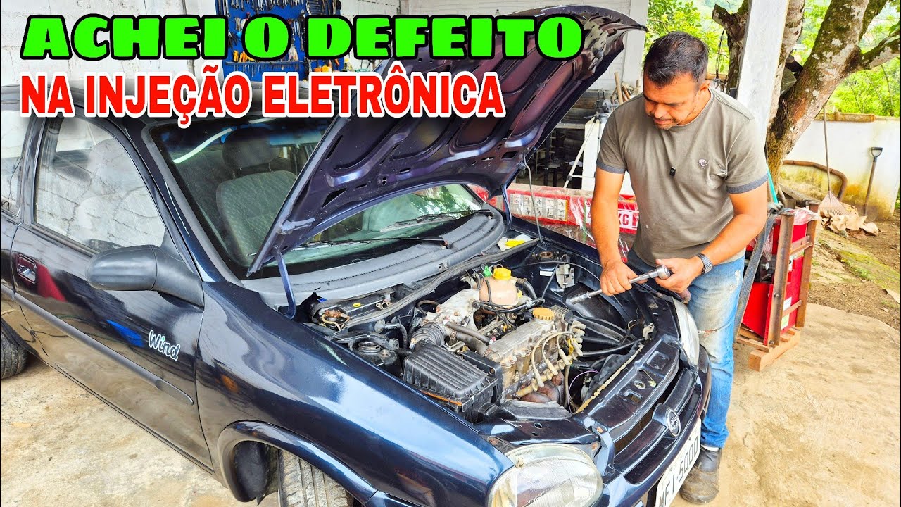 MONTAGEM dos ACESSÓRIOS NO CORSA ABANDONADO e TROCA de PEÇAS no SISTEMA de INJEÇÃO ELETRÔNICA 