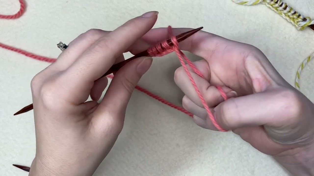 How to Avoid the Big Loop at the End of the First Row of Knitting