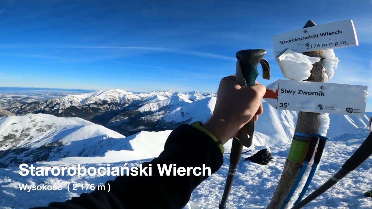 Starorobociański Wierch. Zima 26.12.2024
