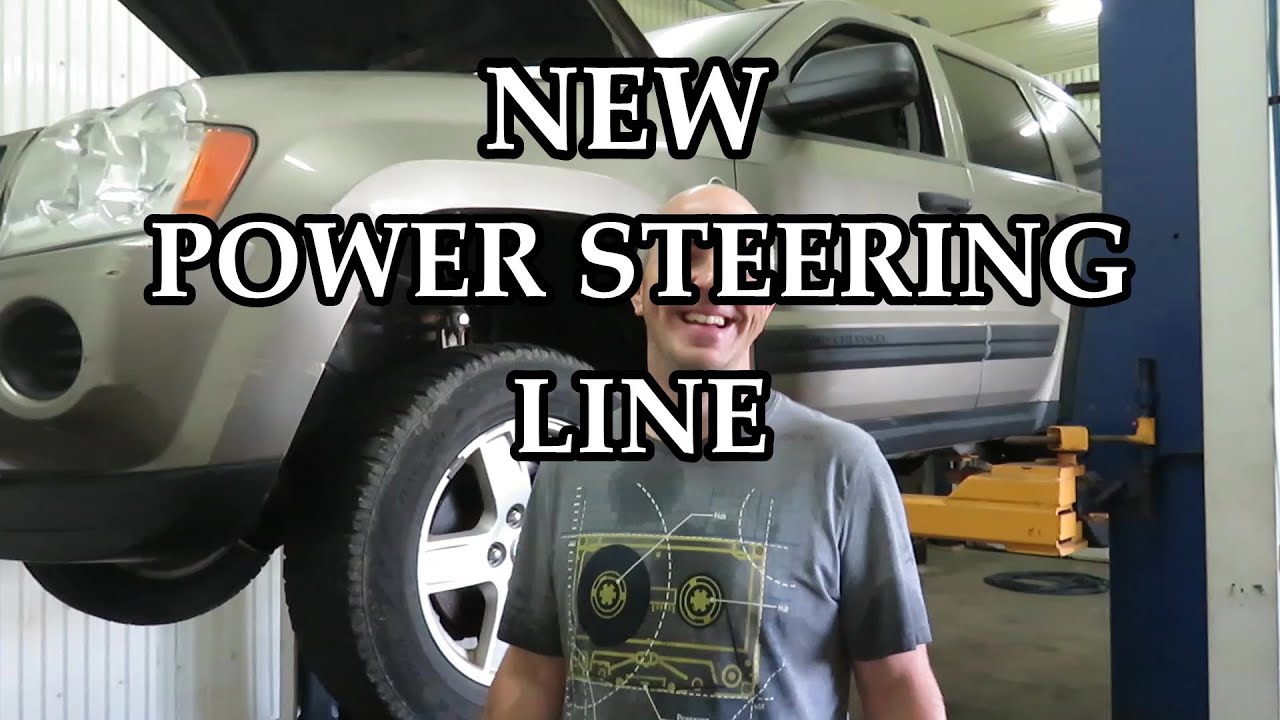 2005 Jeep Grand Cherokee: Replacing High Pressure Power Steering Lines