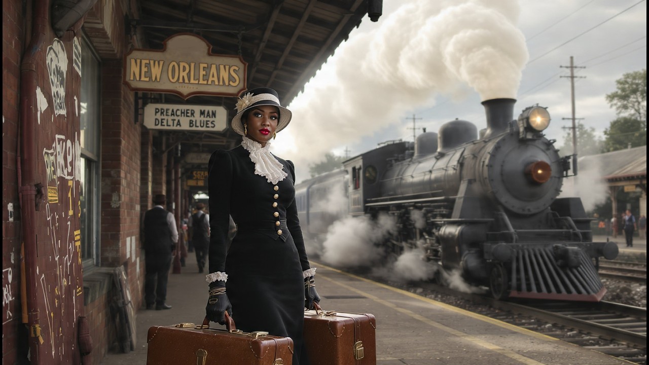 She Ran Off to New Orleans | Blues Animation