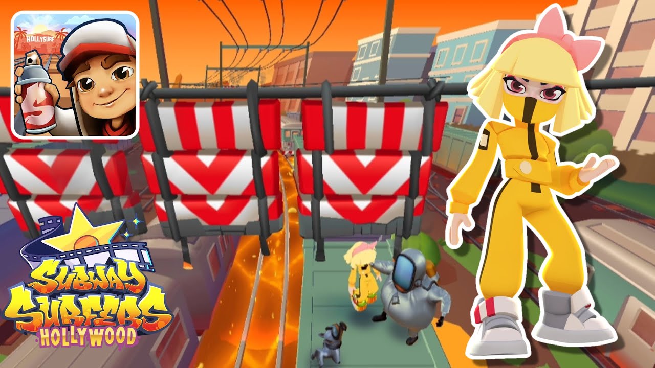 Unlock Oni Hime Chill Bill Outfit Subway Surfers Hollywood 2026 - No Floor Challenge Floor is Lava