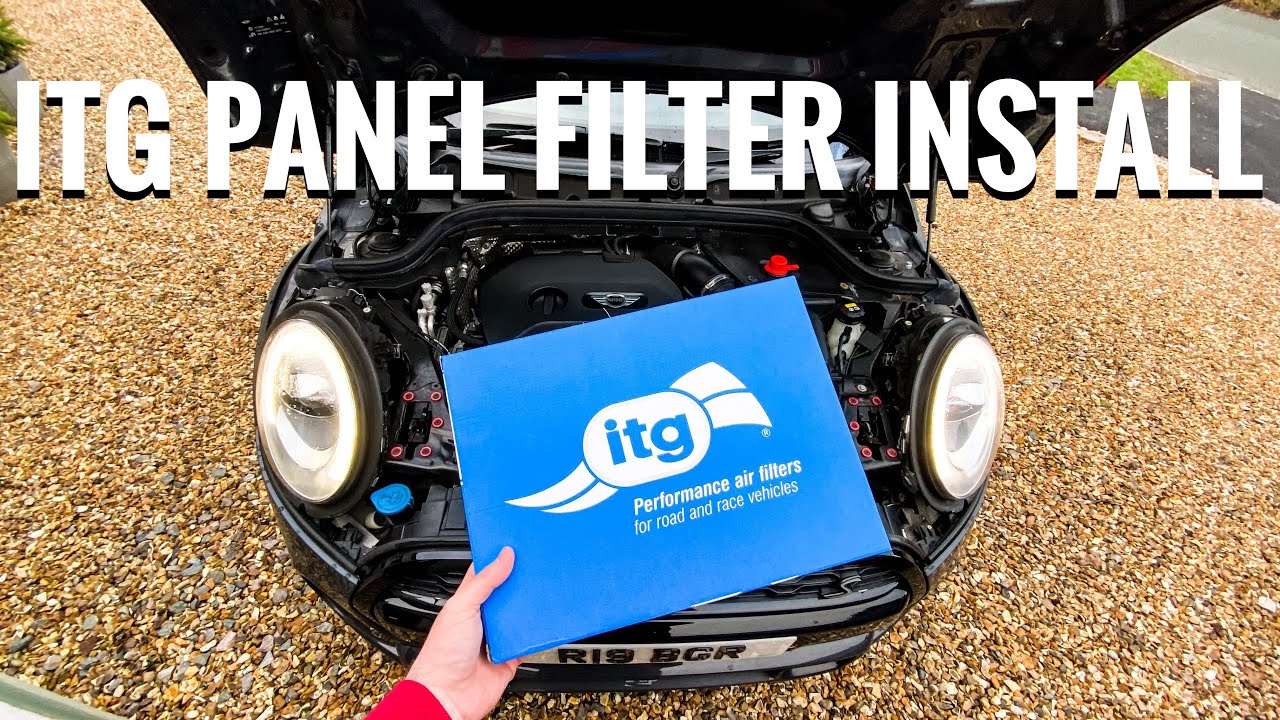 MINI COOPER S F56 ITG PANEL FILTER INSTALL AND SOUND TEST