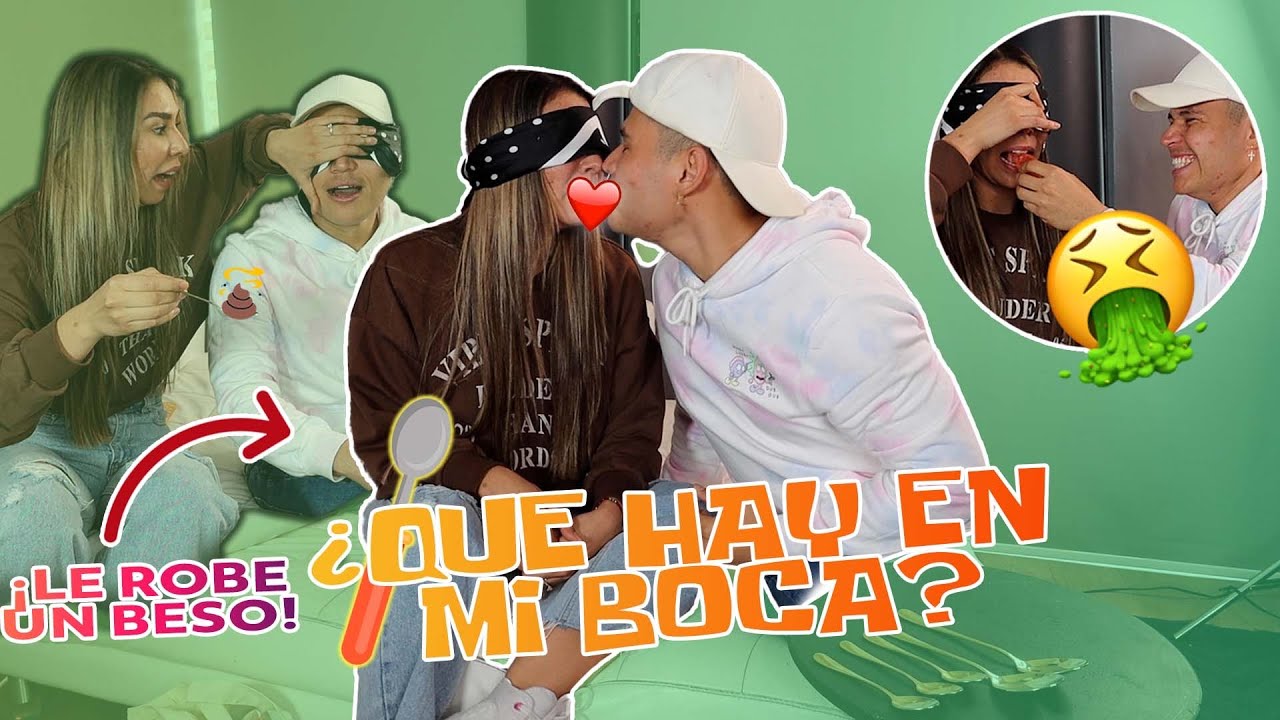 ¿NUESTRO PRIMER BESO? 😳 QUE HAY EN MI BOCA ft Cecia Loaiza ❤️