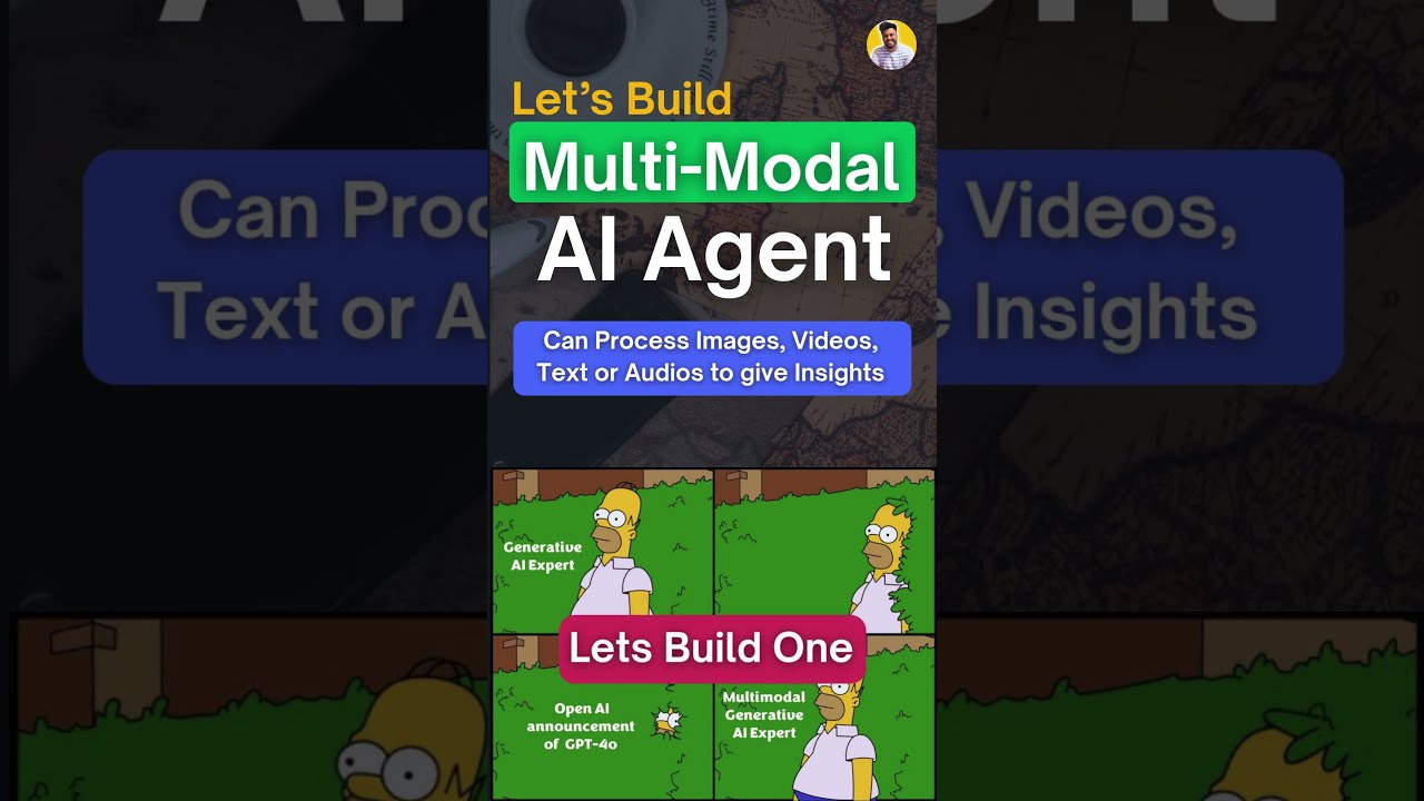 Build an Multimodal AI Agent That Analyzes Any Video, Images, Audio or Text  #genai #shorts #llm