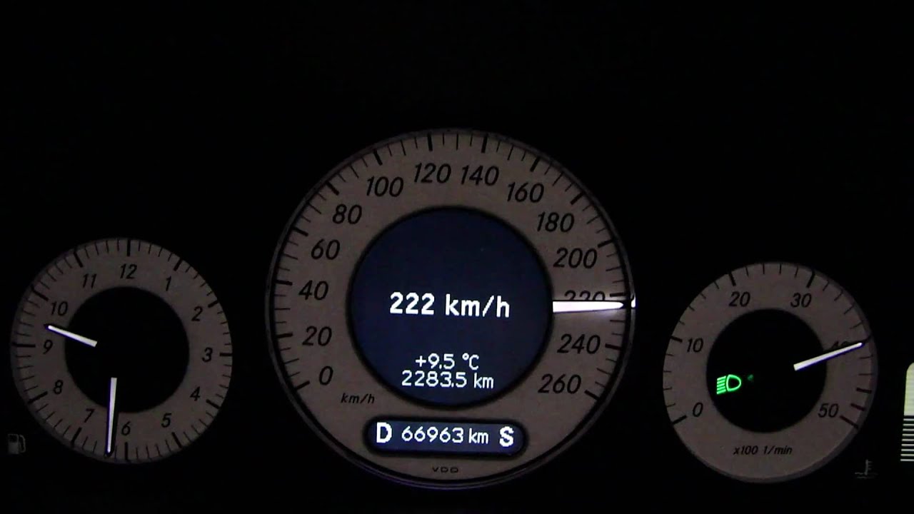 Mercedes-Benz E320 CDI (204 PS) T-Model Avantgarde 0-100-200-229! km/h
