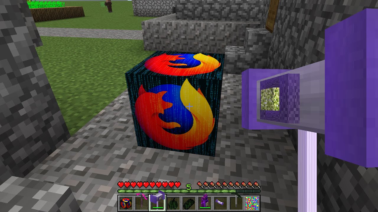 Programs Lucky Block MOD in Minecraft (Firefox, Chrome, Word and MORE)