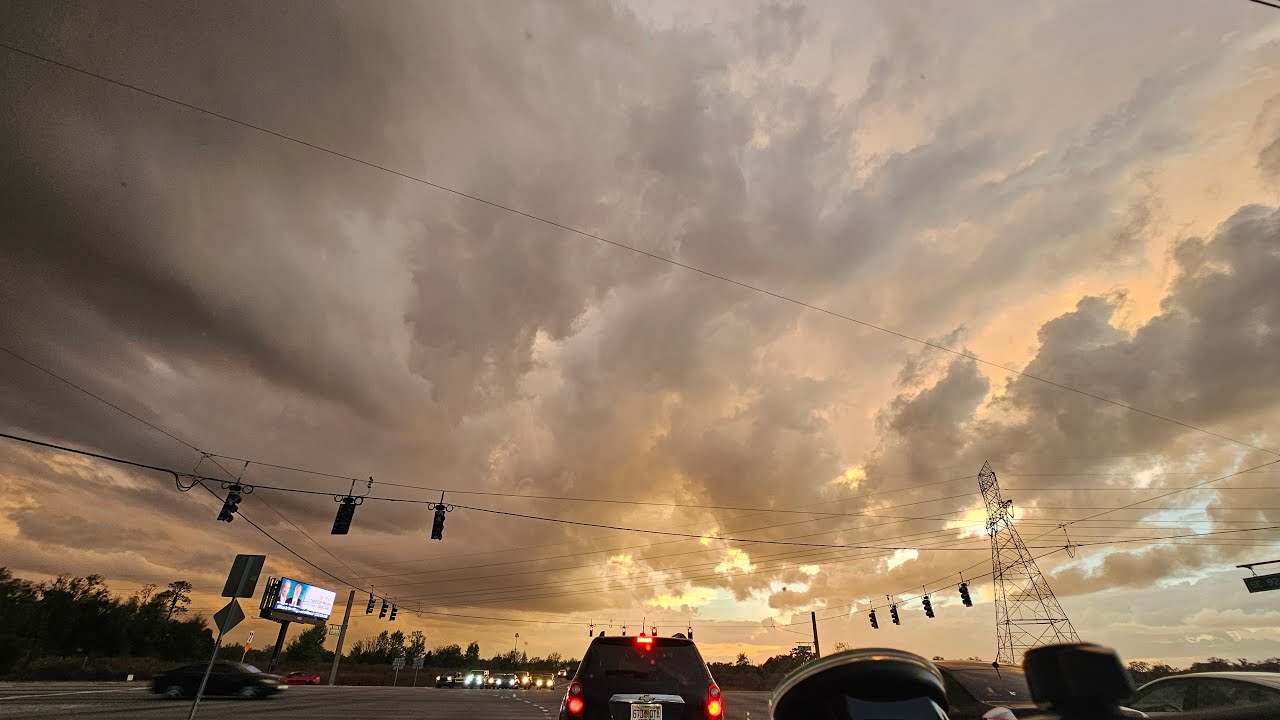 Driving through the storm