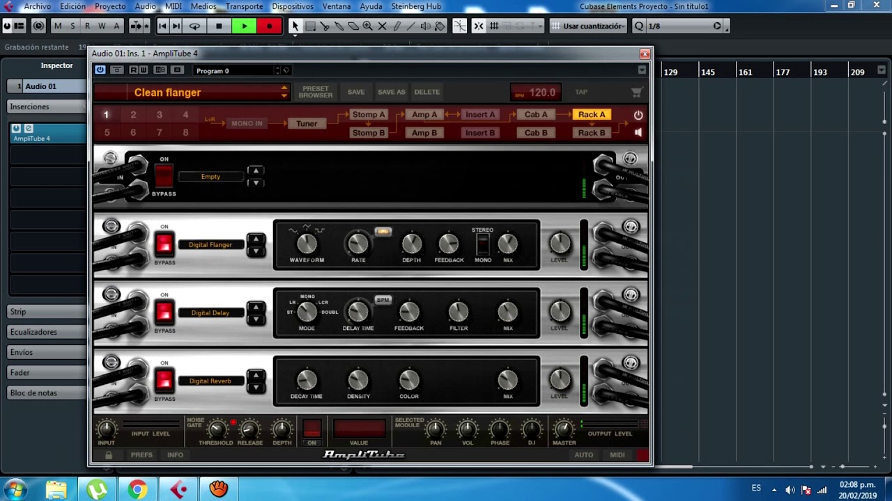 Amplitube 4 - Presets FREE (autoswell, clean. flanger, distor)