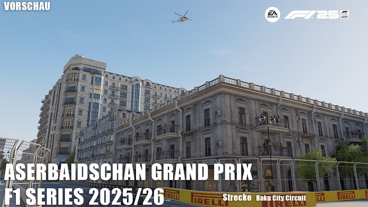 F1 SERIES 2025/26: ASERBAIDSCHAN GRAND PRIX (HIGHLIGHTS)