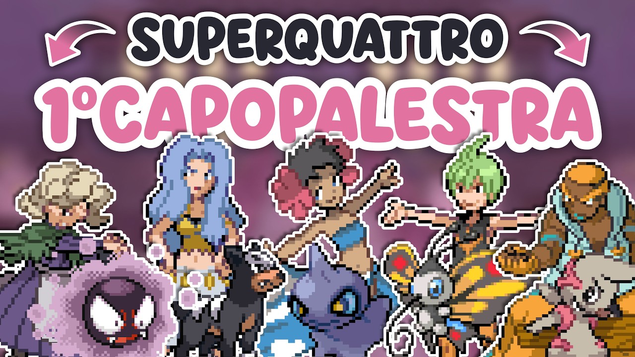 Se ogni SUPERQUATTRO fosse il PRIMO CAPOPALESTRA POKÉMON!