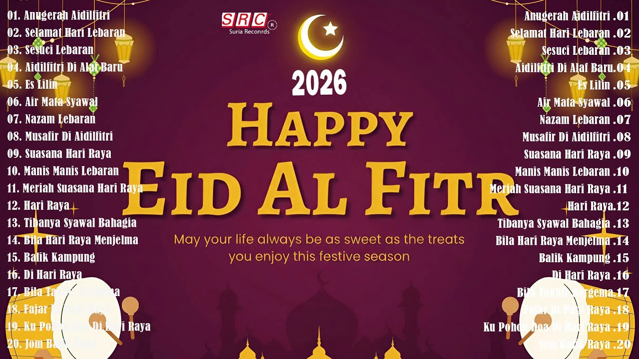 Lagu Raya Terbaik 2026 🎉 30 Koleksi Lagu Raya Evergreen & Nostalgia - Selamat Hari Raya Aidilfitri