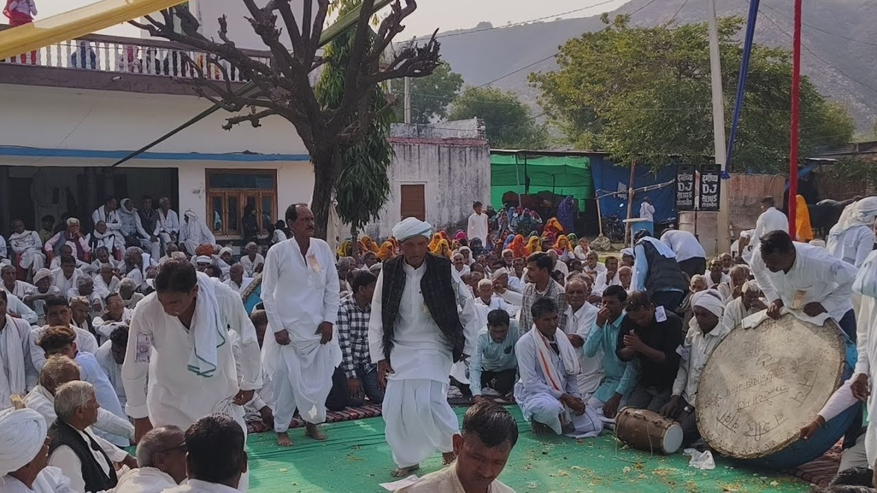 कन्हैया पार्टी मान्नोज टोडाभीम ने कृष्ण और सुदामा का मिलन की बहुत सुंदर कथा सुनाई 