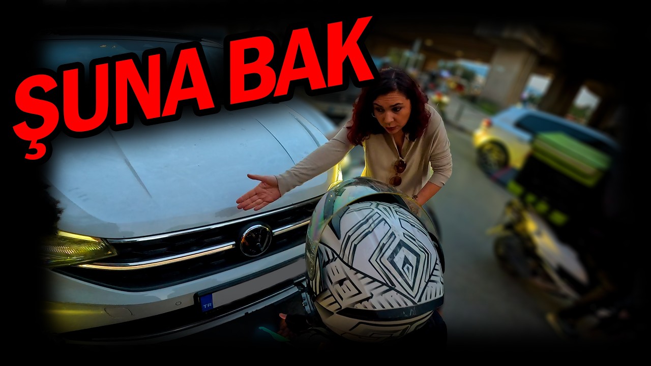 RS660 YOLDA KALDI | KAZA YAPAN KADIN VE KURYE TARTIŞMASI | MOTOVLOG