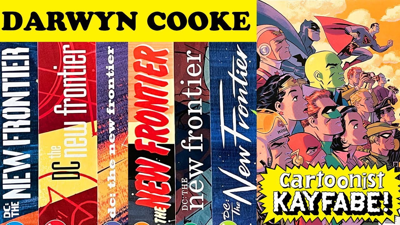 NEW FRONTIER - Darwyn Cooke's Batman, Wonder Woman, Superman, and DC Golden/Silver/Space Age Epic